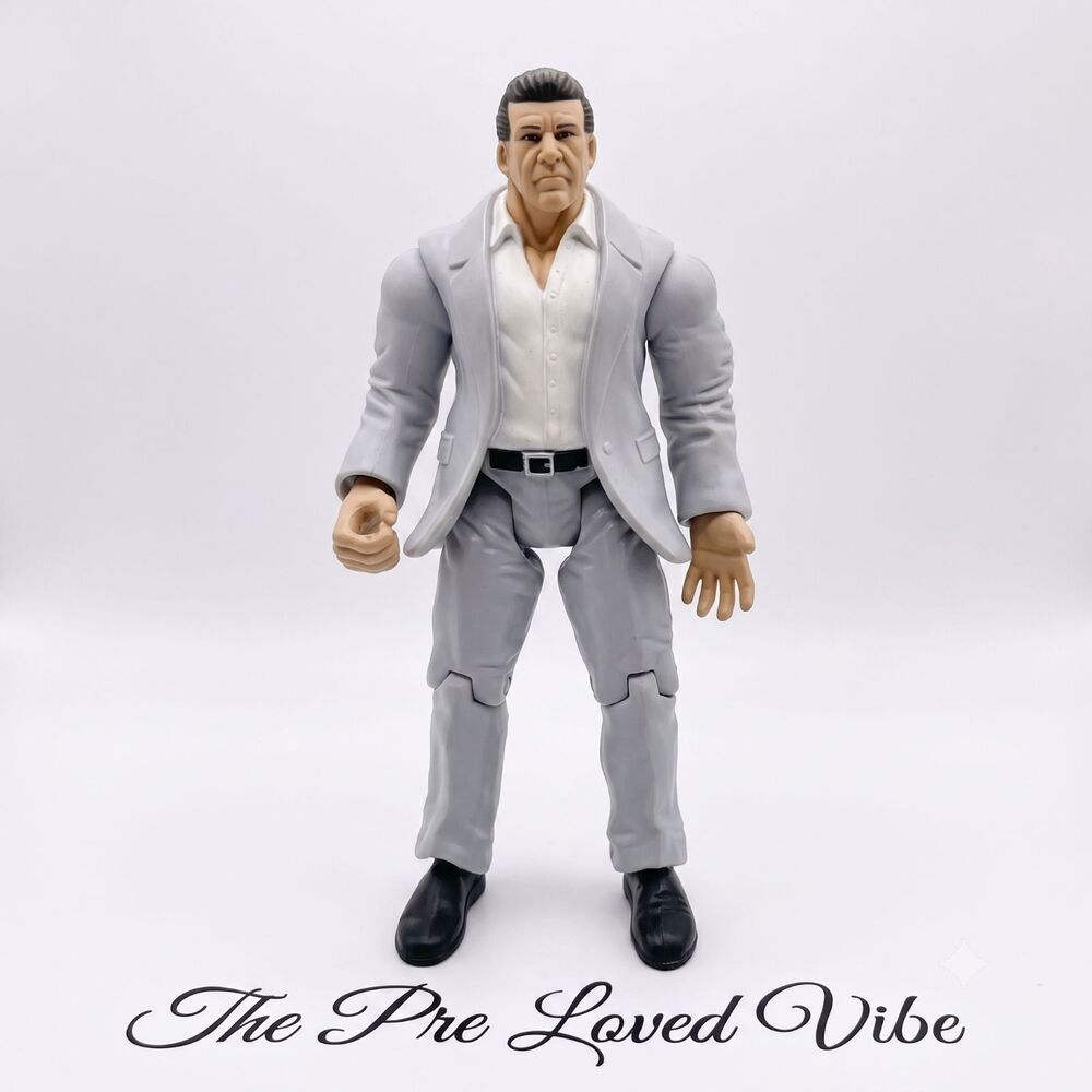 WWE Wrestling Jakks Pacific 1999 Vince McMahon Titan Tron Live Action Figure